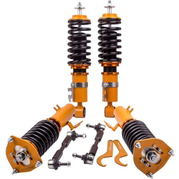 Винтовая подвеска (койловеры) Mini Cooper R56 2007-2013 Maxpeedingrods + регулируемые стойки стабилизатора.