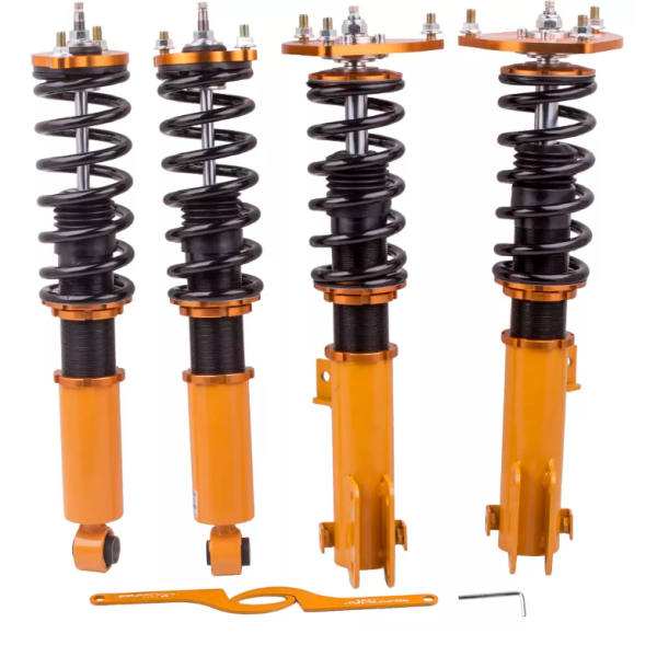 Винтовая подвеска (койловеры) Mitsubishi Galant/ Legnum VR4 1999-2003 Maxpeedingrods с демпфером 24 положения.