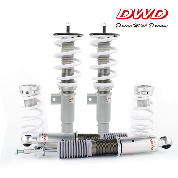 Винтовая подвеска (койловеры) Volkswagen Touran 5T 2015+ DWD с демпфером 32 положения + регулируемые стойки стабилизатора.