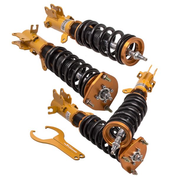 Винтовая подвеска (койловеры) Hyundai Tiburon 2002-2009 Maxpeedingrods с демпфером 24 положения.