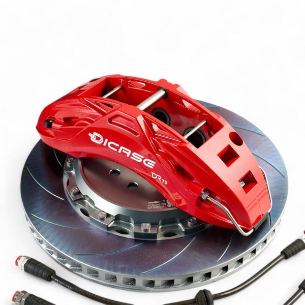 Усиленная 6ти поршневая тормозная система Dicase DR7 для Tesla Model Y (передняя ось, от R20)